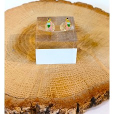 Παιδικά Σκουλαρίκια Χρυσά 9Κ - Παπαγάλος (KID205)